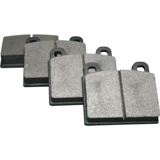 Brake pad set, front, 19.0 mm