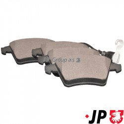 Brake pad set, front, 20,1 mm