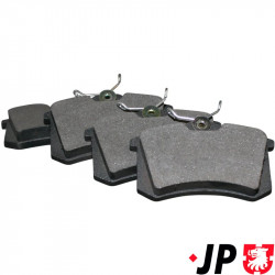 Brake pad set, rear, 15.2 mm
