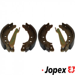 Brake shoe set, without E-mark, 180x30 mm