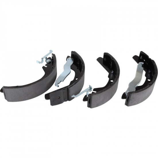 Brake shoe set with linings, rear, 250x55 mm