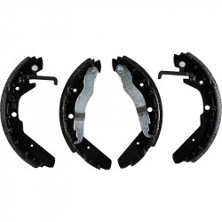 Brake shoe set with linings, rear, 250x55 mm