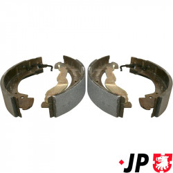 Brake shoe set, 270x66 mm, without E-mark