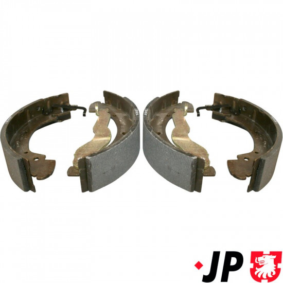 Brake shoe set, 270x66 mm, without E-mark