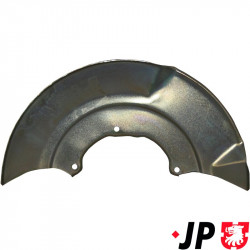 Splash shield, front, right