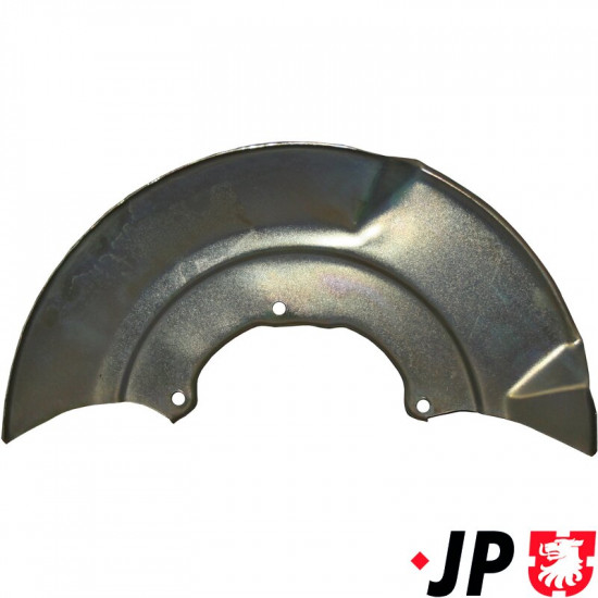 Splash shield, front, right