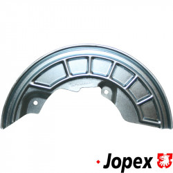 Splash shield, front, right