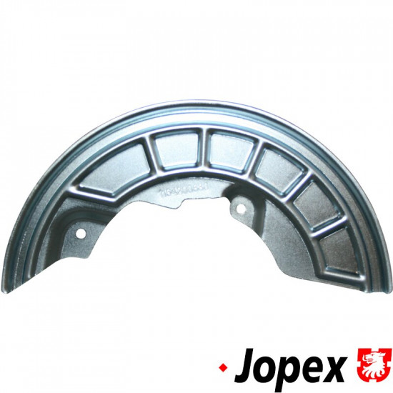 Splash shield, front, right