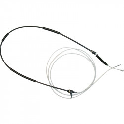 Accelerator cable, not for automatic transmission, 3720 mm. Fits LHD vehicles