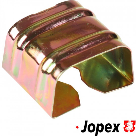 Securing clip for accelerator cable