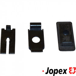 Clutch cable attaching kit. Without automatic adjustment