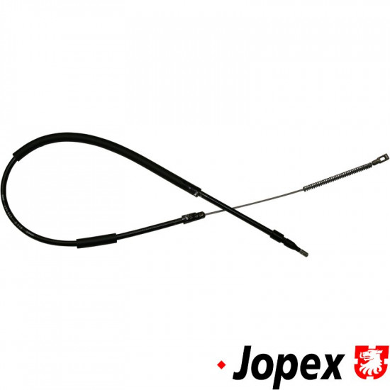 Handbrake cable, drum brake, 1400 mm, rear, right