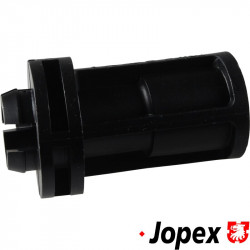 Handbrake cable fixing clip, rear