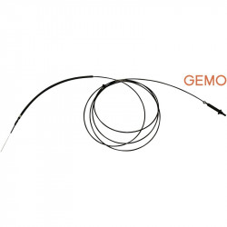 Cold starting aid cable, 4870 mm. Fits LHD vehicles