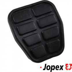 Clutch and brake pedal pad