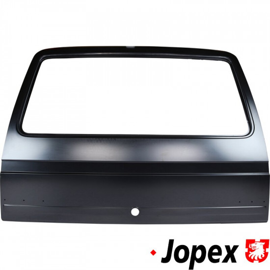 Tailgate, large lock version. Holes for emblems on both sides