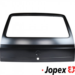 Tailgate, large lock version. Holes for emblems at centre and on right side