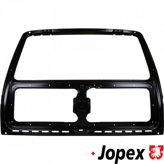 Inner tailgate frame with reinforcements