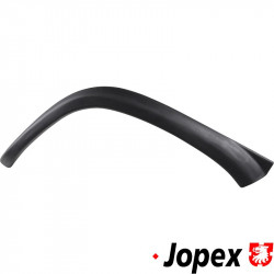 Wheel arch, plastic, front, left