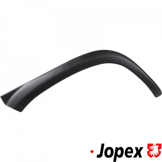 Wheel arch, plastic, front, right