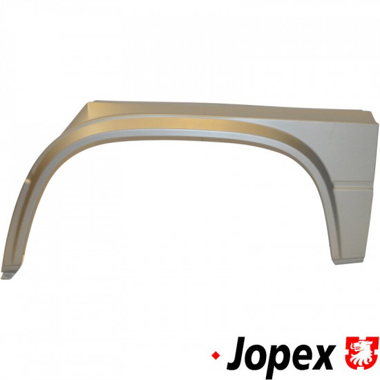 Wheel arch, rear, left