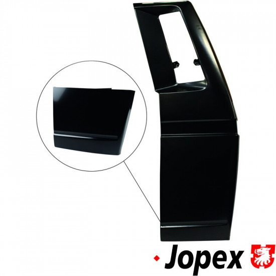 Rear corner panel, lower section, left, height 300 mm