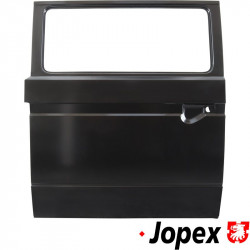 Sliding door, window version, late version, right. Including the bracket for central locking unit