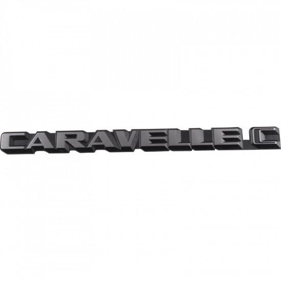 Emblem, "Caravelle C", for tailgate, chrome