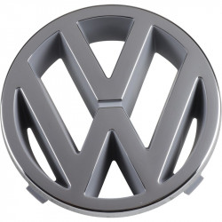 Emblem "VW" for radiator grille, 125 mm