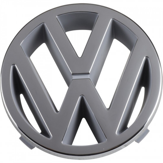 Emblem "VW" for radiator grille, 125 mm