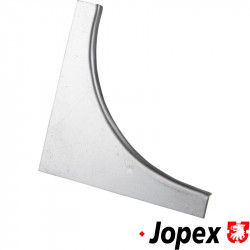 Side locker corner junction blate, upper