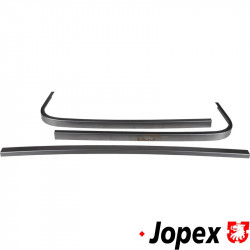 Rear window frame repair panel set, 3 pieces