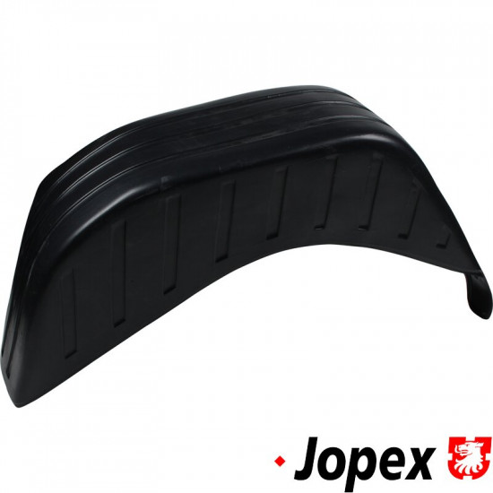 Wheel housing, rear, plastic, left