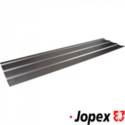 Cargo floor pan repair panel, OE design, 1500x380 mm, thickness 1 mm