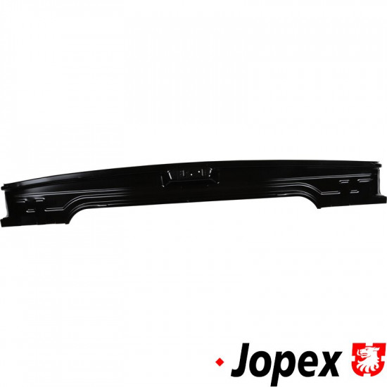 Trunk floor plate repair section, rear