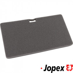 Gasket plate for service hatch