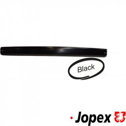 Front bumper, heavy duty, 2.3 mm, black