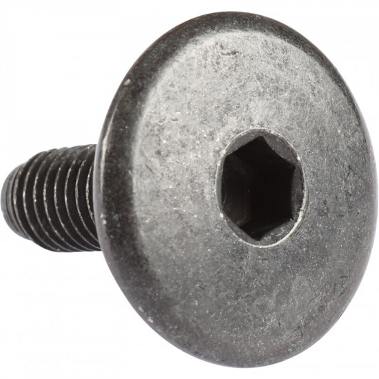 Bumper bolt, black, M8x13x22.5 mm