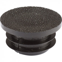 Cover cap for bumper corner, black, front/rear
