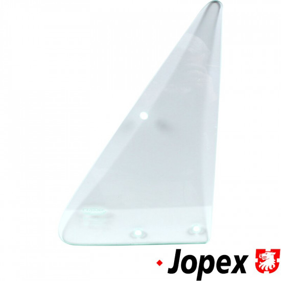 Vent window, clear, E-marked, left