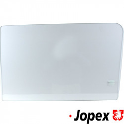 Door window, clear, E-marked, left