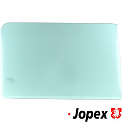 Door window, green, E-marked, right