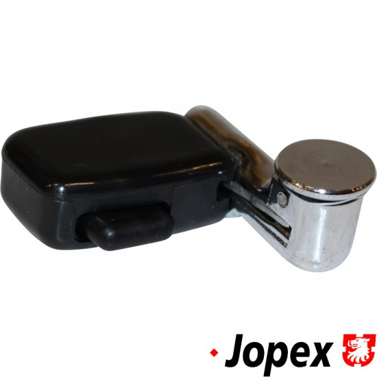 Lock for vent window, left. To be glued on the window