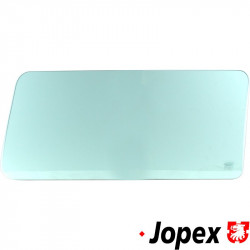 Side window, rear, fixed, green, E-marked, left/right