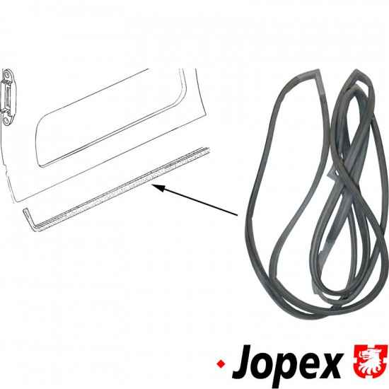 Sliding door seal, right