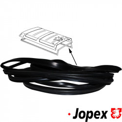 Sealing frame for pop top roof