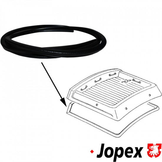Seal for upper luggage pan