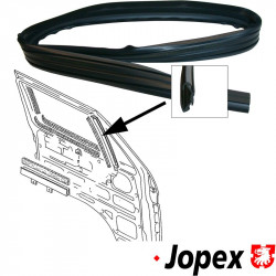 Front window felt frame strip