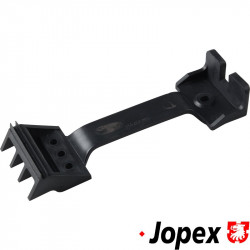 Clip for door moulding, lower, front