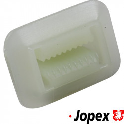 Insert nut at cover for lock carrier, rear